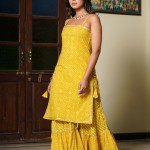 Strap Kurti With Garara