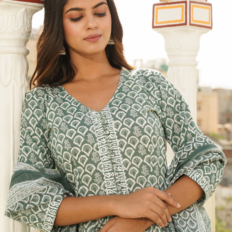 Three Piece Long Sets
