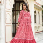 Bandhej Gowns