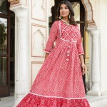 Bandhej Gowns
