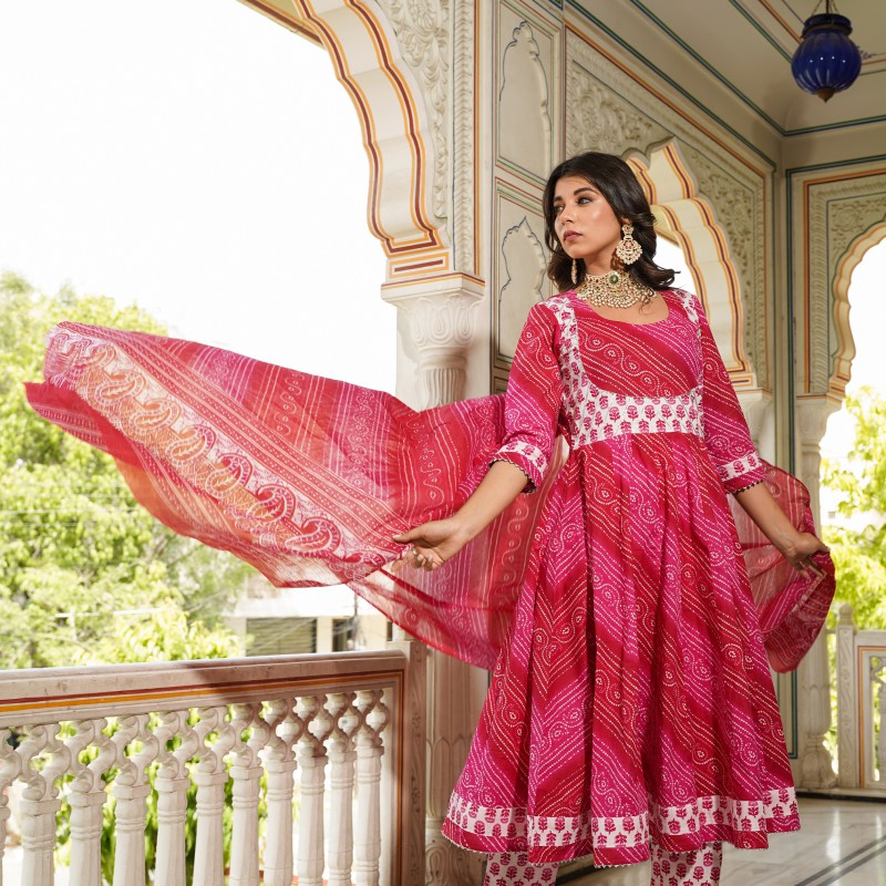Bandhej Suits